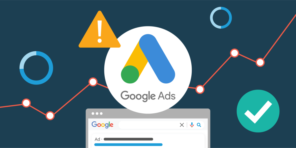 Professional team managing Google Ads campaigns to optimize online advertising performance for clients.